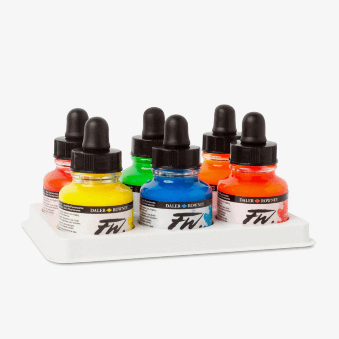 Daler rowney fw acrylic ink 6 neon color